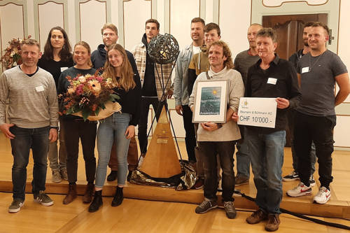Preisträger 2022: Baumann & Bühlmann AG Gartenbau aus Heimberg