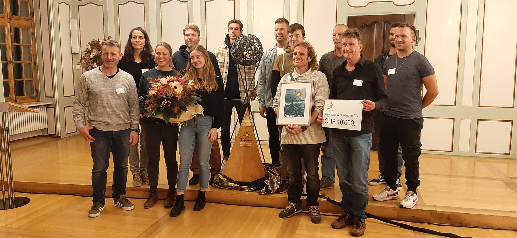 Preisträger 2022: Baumann & Bühlmann AG Gartenbau aus Heimberg